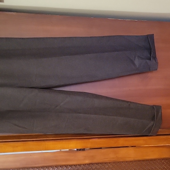 Vintage Giorgio's of Palm Beach Black & Wine Virgin Wool Blend Career Pants - 10 - Picture 3 of 12
